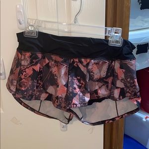 lululemon speed shorts